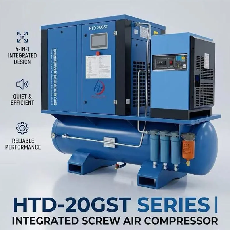 Vzduchový kompresor 4 v 1 15 kW 16 bar