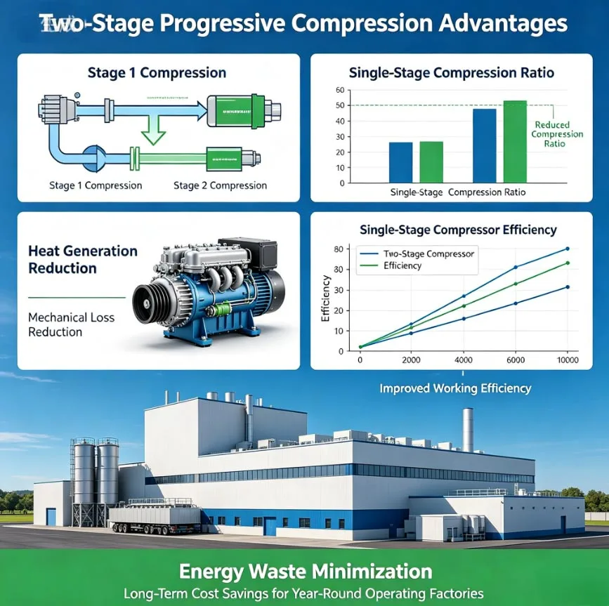 4-in-1 15KW 16 Bar Air Compressor